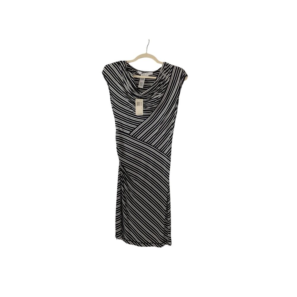 Max Studio Cream & Black Dress -Sz xs